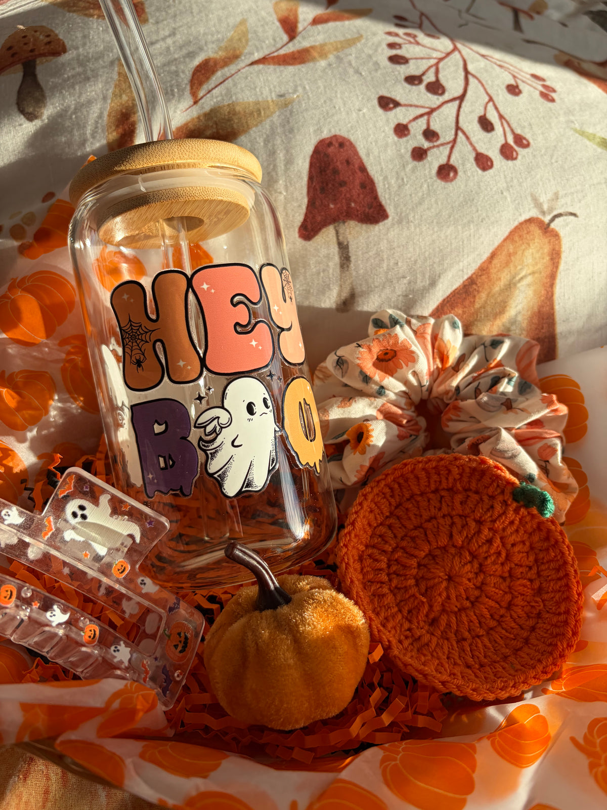 Halloween boo basket ￼