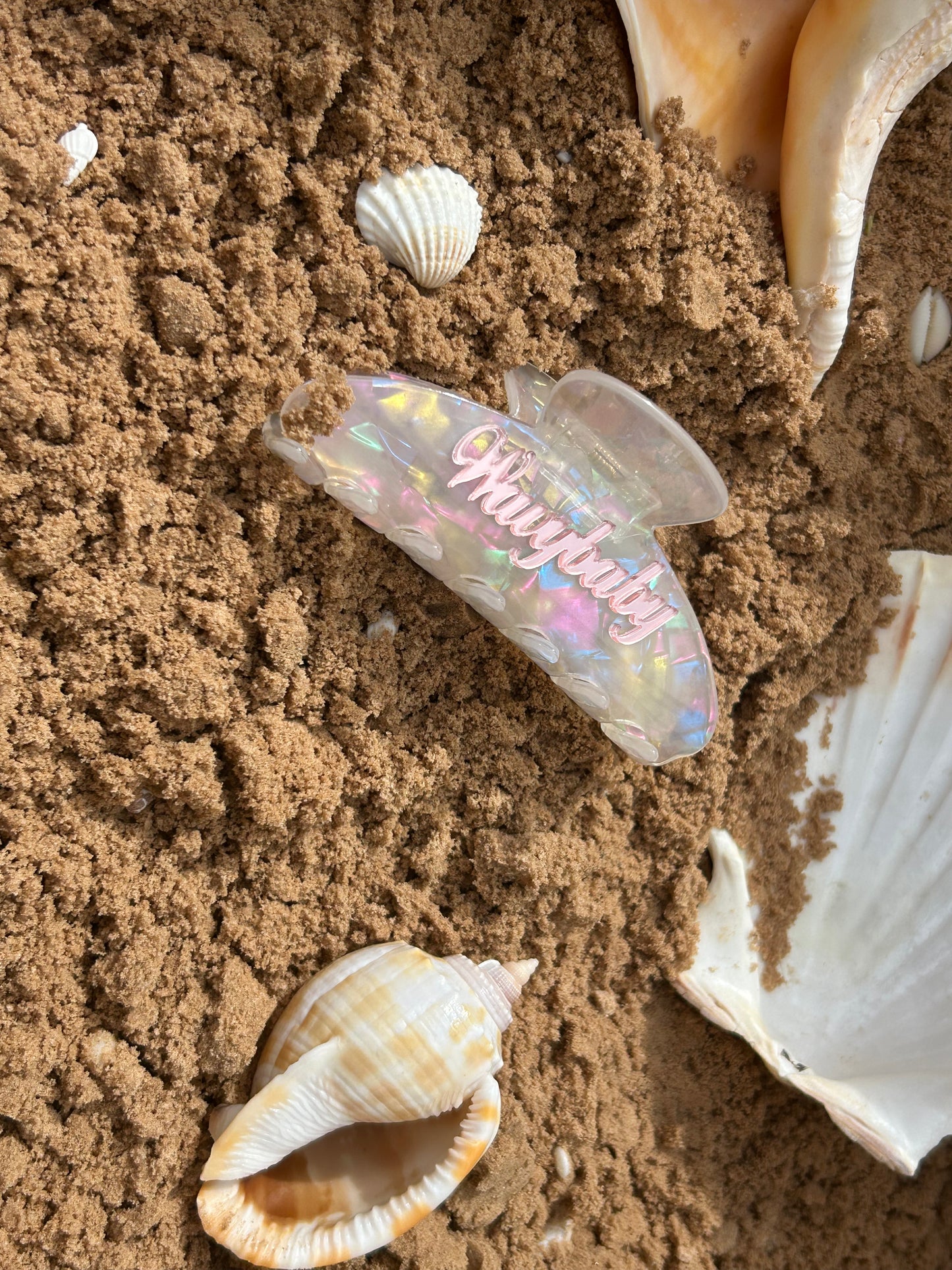 Ocean Pearl Claw Clip