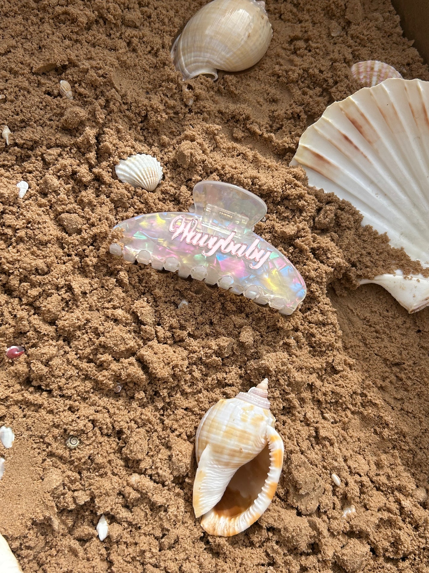 Ocean Pearl Claw Clip