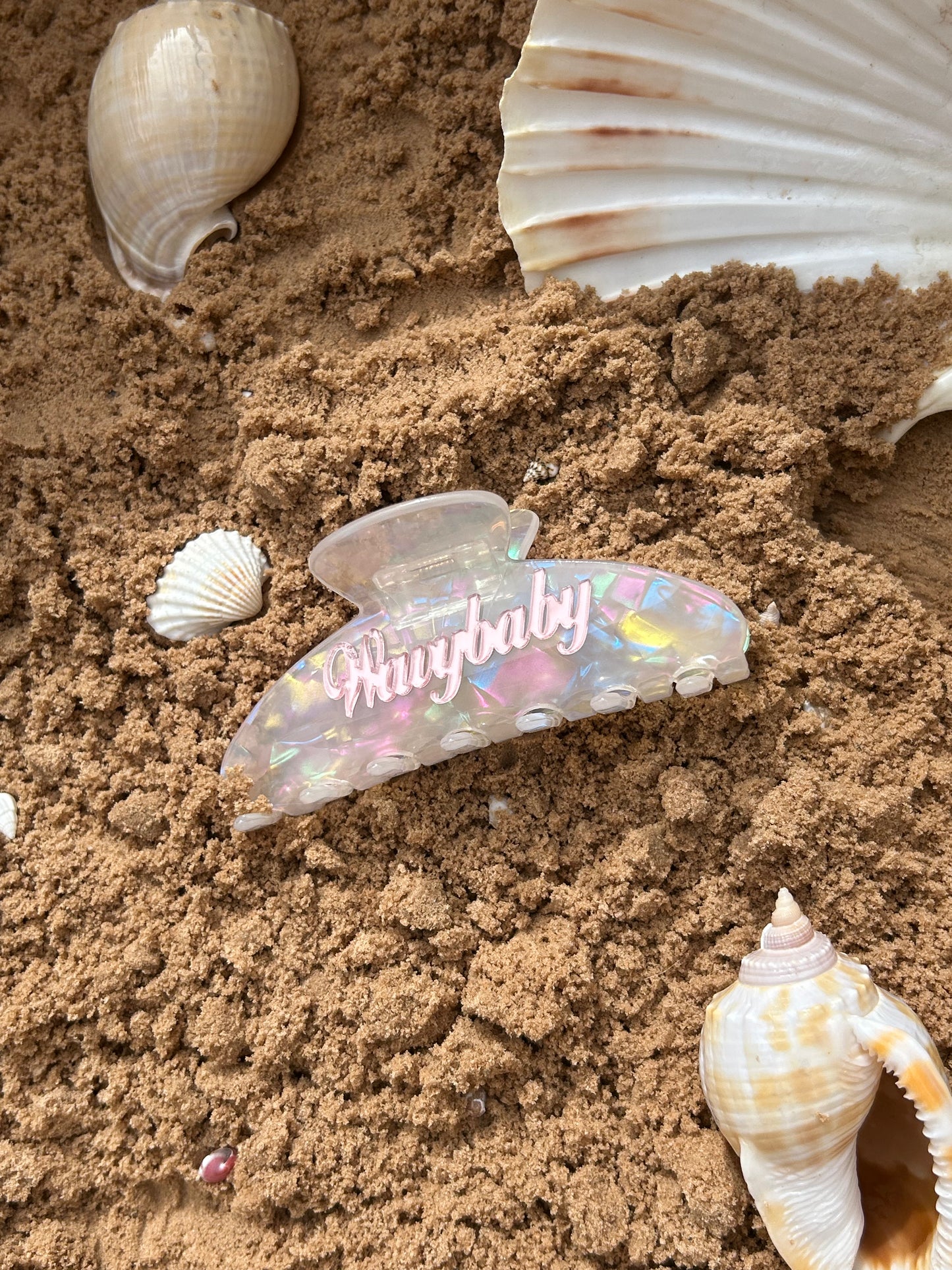 Ocean Pearl Claw Clip